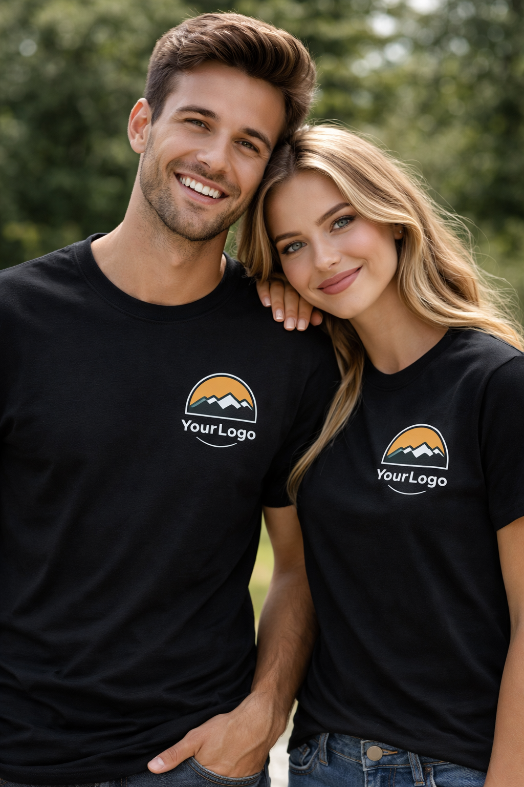 T-Shirts mit Firmenlogo bedrucken und besticken in Berlin ab 4,95 € - Ansicht 2